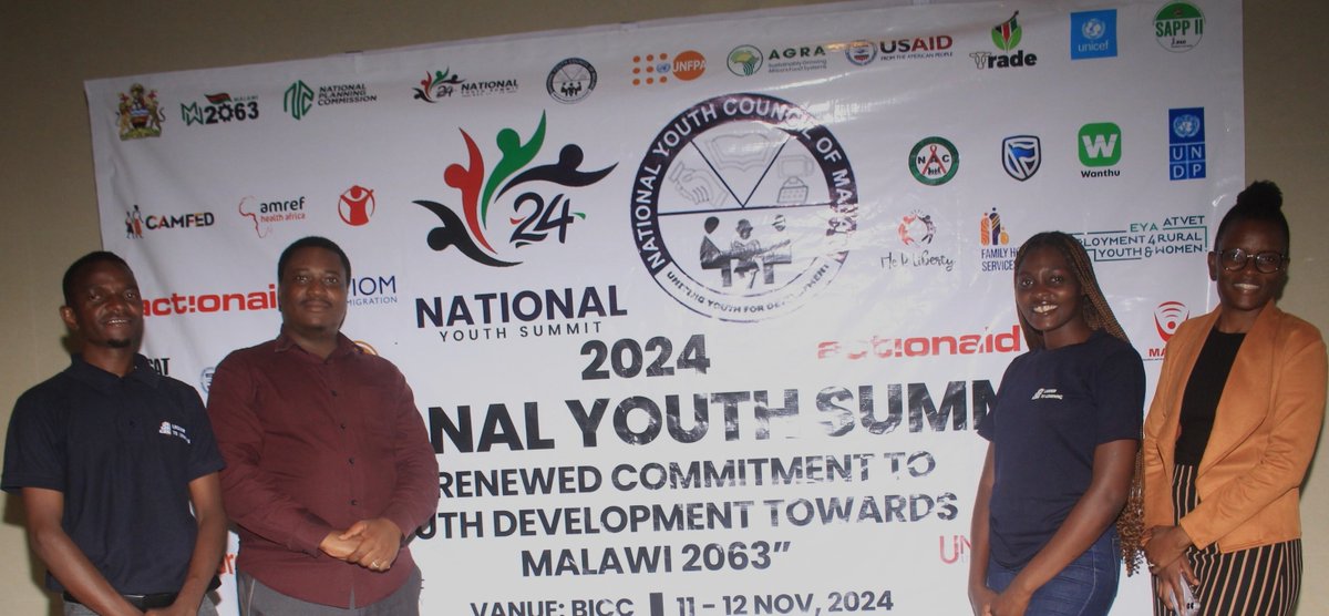 laddertolearn's tweet photo. #OurCommonFuture #YouthSummit2024 #Malawi2063 https://t.co/VmYWn2bnzD