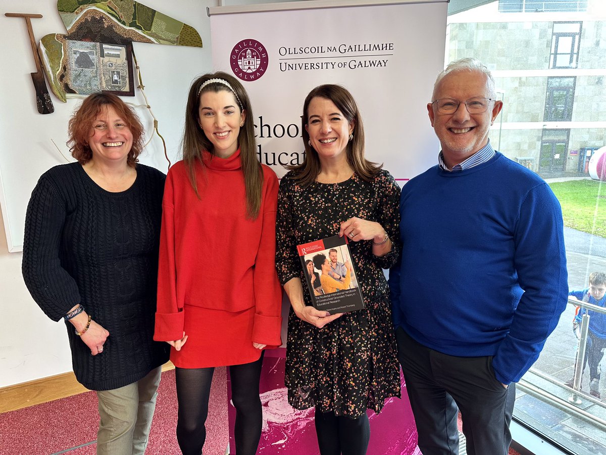 edtechne's tweet photo. Congratulations @thegalwegian on the publication of your book! 👏👏👏 And for the successful, enjoyable and well supported book launch 🥂🍾 There were even comments about air vents and cricket captains thrown into the mix! #YouHadToBeThere😀 @galwayCASSCS @CASSCSResearch https://t.co/oDNBOdNQOC