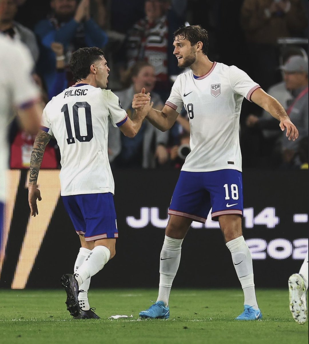 frantanjam5's tweet image. Through to the semi final ✅ Great way to end camp and 2024 on a high with the @USMNT 🇺🇸