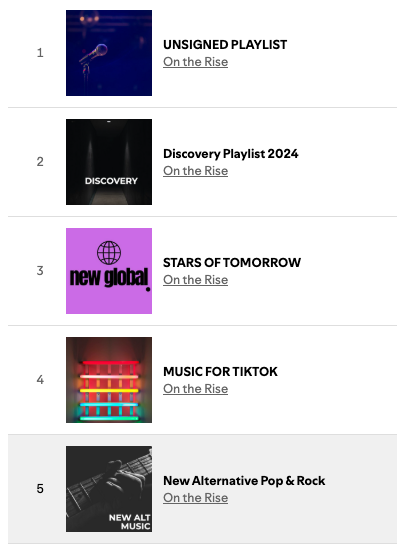 😍 Exciting news!
This month has been an incredible journey for my music! I’m thrilled to share that I've been featured on five amazing playlists! 🌟🎶

#OnTheRise #UnsignedArtist #NewMusic #Grateful #Playlists