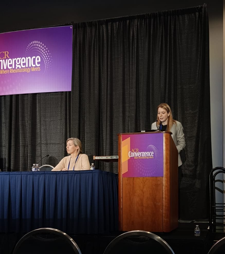 Sara Bindoli (@sarabindoli) on Twitter photo Giving my #ACR2024 talk about the usefulness of a comprehensive approach to support the diagnosis in VEXAS patients 👇🧬🩸🧪🔬☢
#vexasawareness #vexasdiagnosis
<a href="/UnitPadova/">Rheumatology Unit - DIMED, University of Padova</a> <a href="/SophieGeorgin/">Sophie Georgin-Lavialle</a> <a href="/maferradastrong/">Marcela Ferrada</a> Giving my #ACR2024 talk about the usefulness of a comprehensive approach to support the diagnosis in VEXAS patients 👇🧬🩸🧪🔬☢
#vexasawareness #vexasdiagnosis
<a href="/UnitPadova/">Rheumatology Unit - DIMED, University of Padova</a> <a href="/SophieGeorgin/">Sophie Georgin-Lavialle</a> <a href="/maferradastrong/">Marcela Ferrada</a>
