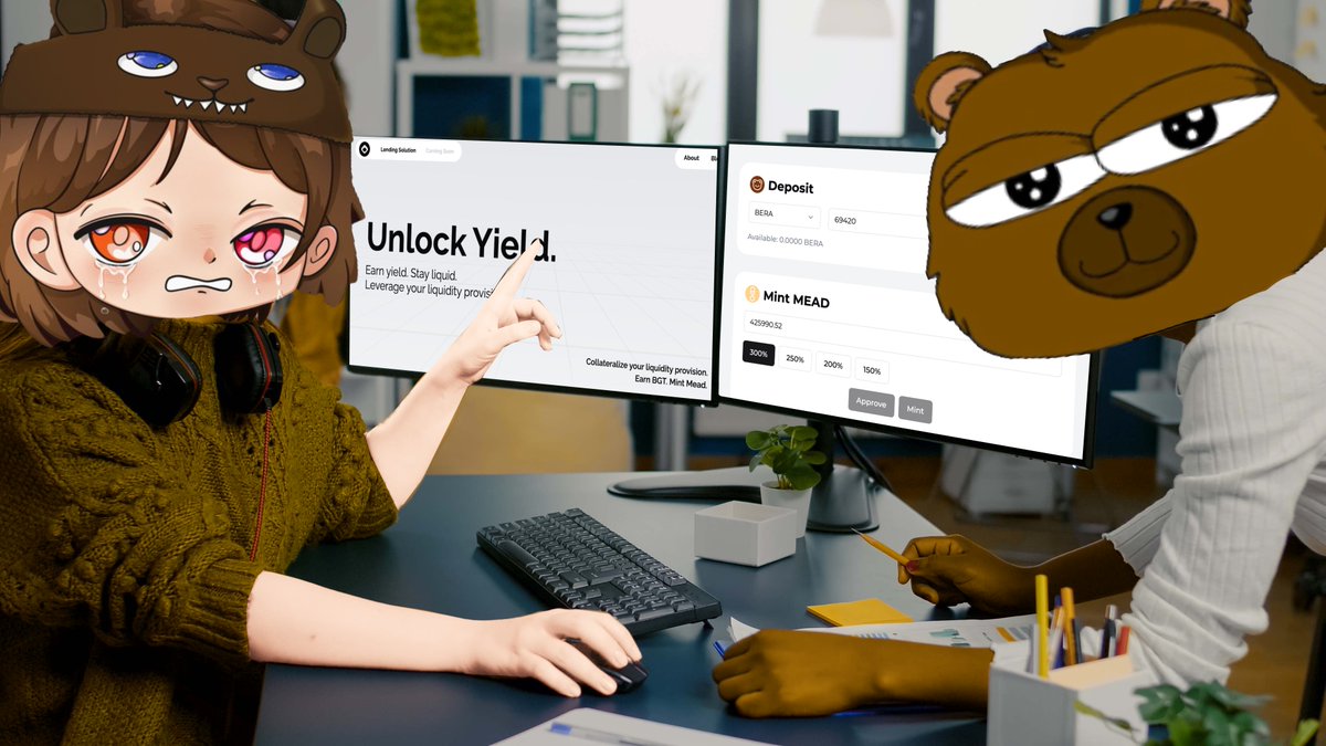 roots 🍷 (@rootsfi) on Twitter photo Good news beras,
We've partnered with <a href="/cubquests/">Cub Quests 🐼⛓️</a> to reward our finest testoooors for their efforts helping shape the future of BearFi
Prizes:
- 3 Satori NFTs
- Special Discord Role
- $100 of $MEAD
⏰ Live today at 3pm ET
Link 🛡️: cubquests.com/quests/the-roo…
Lets dive in👇 Good news beras,
We've partnered with <a href="/cubquests/">Cub Quests 🐼⛓️</a> to reward our finest testoooors for their efforts helping shape the future of BearFi
Prizes:
- 3 Satori NFTs
- Special Discord Role
- $100 of $MEAD
⏰ Live today at 3pm ET
Link 🛡️: cubquests.com/quests/the-roo…
Lets dive in👇