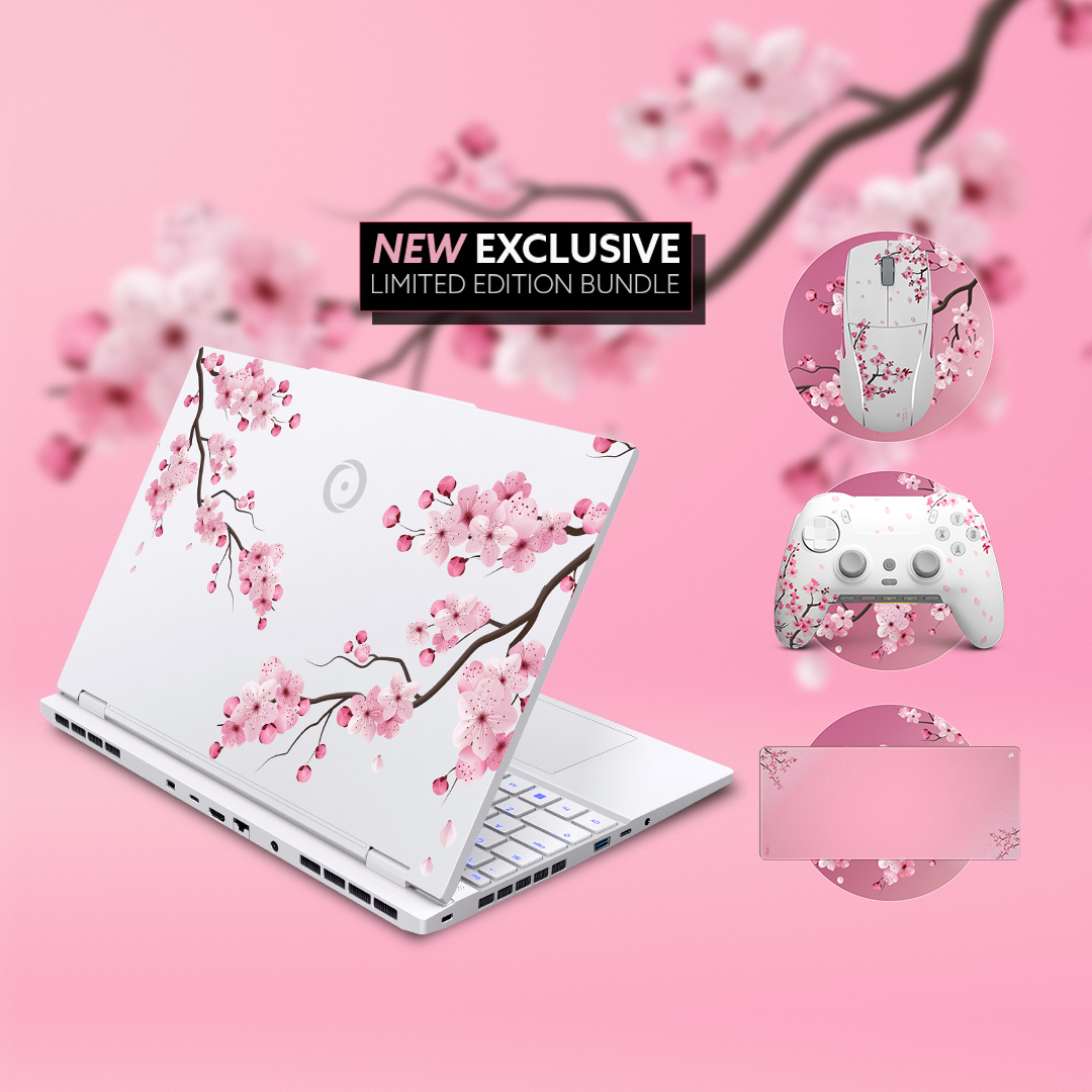 ORIGINPC's tweet image. Calling all cherry blossom fans! 🌸 We&apos;ve now got this exclusive EON15-SL White Cherry Blossom Bundle including a mouse, mousepad and Envision controller to complete the setup.

Available now: bit.ly/3UPZ1op

#originpc #originpcfamily #gaminglaptop #customlaptop…