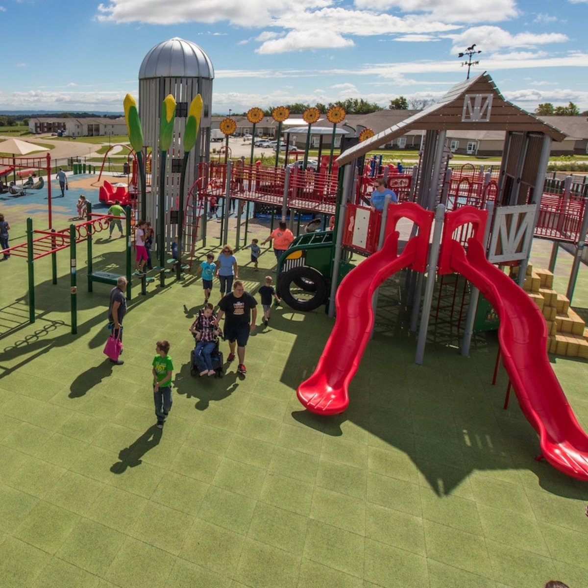 Congrats to the 2024 Heroes for Play recipients, Sarah and Jason Schott! 🎉 

Inspired by their son Braden, who lives with autism, the Schotts helped design and raise funds for Braden &amp; Friends Challenger Playground in Ste. Genevieve, MO. 🦸💕