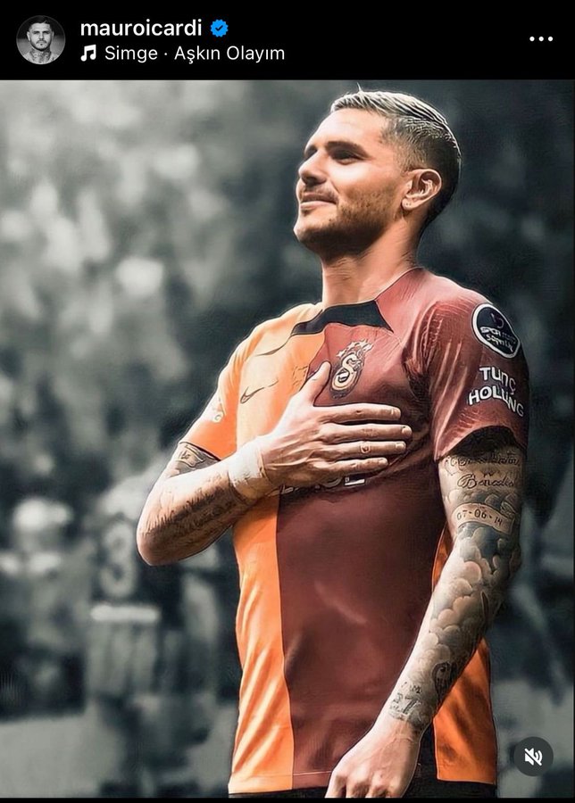 Mauro Icardi'den dikkat çeken sosyal medya paylaşımı!