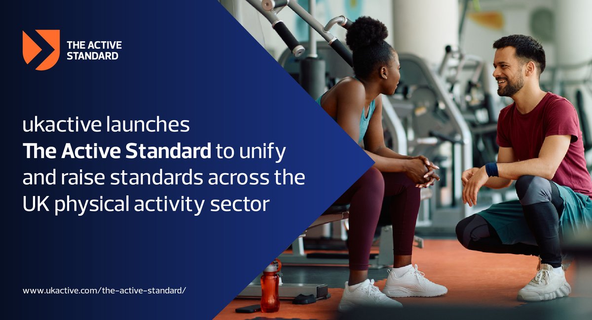 🚨 Today, ukactive officially launches The Active Standard! This new baseline certification is for all member operators – private, public, or independent – to raise standards across UK fitness and leisure facilities. 🏋️‍♂️🤝 ukactive.com/news/ukactive-…