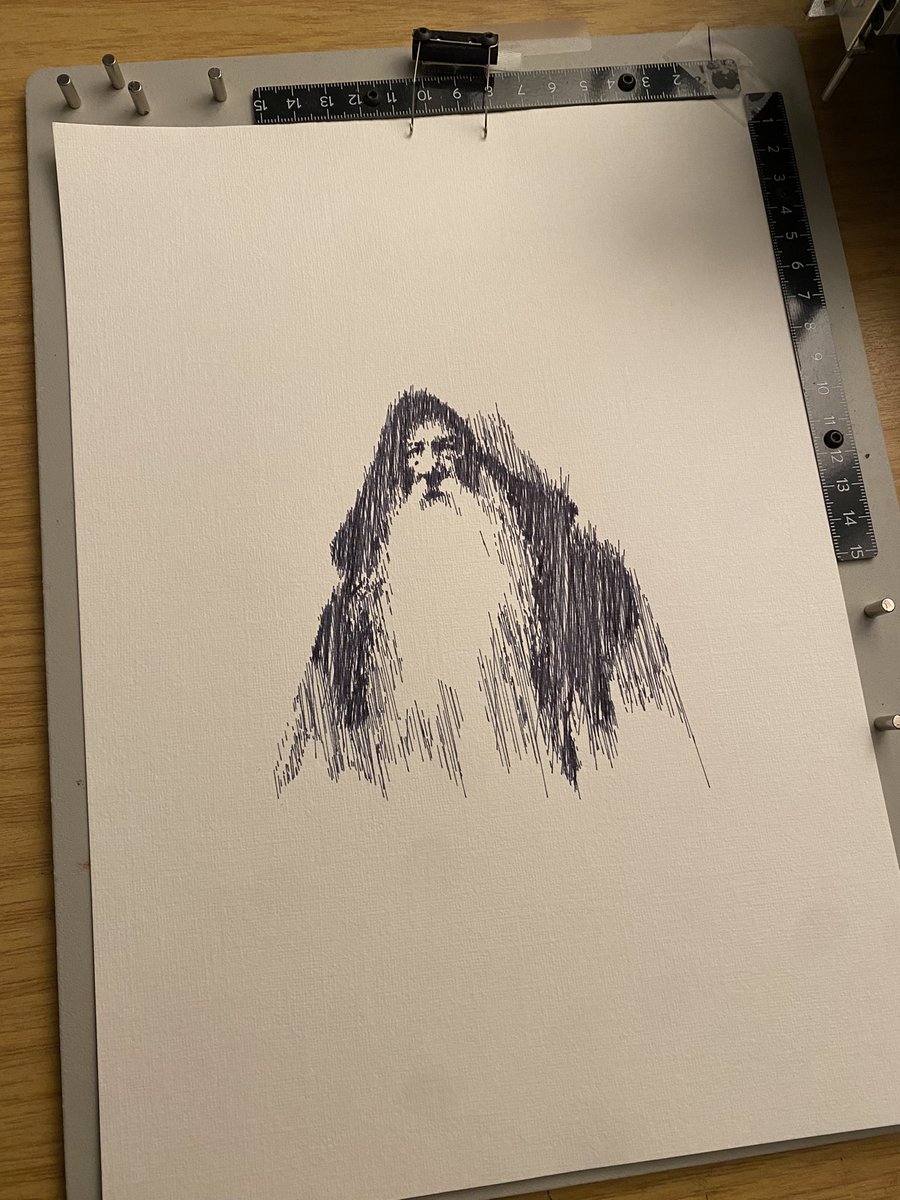 Hatching algorithm now 5x faster!!

#rstats #plottertwitter