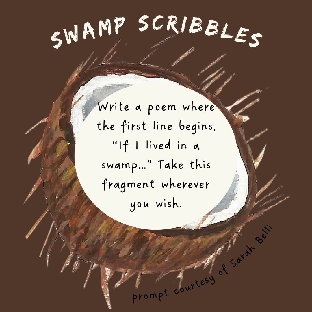 A poem can go a lot of places, but this one would take you straight to the swamp🐊