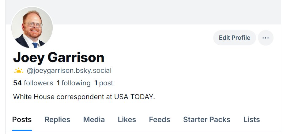 I'm staying on X but wanted to share some big news: I'm now also on bluesky. Give me a follow. I'd be much obliged. 

bsky.app/profile/joeyga…