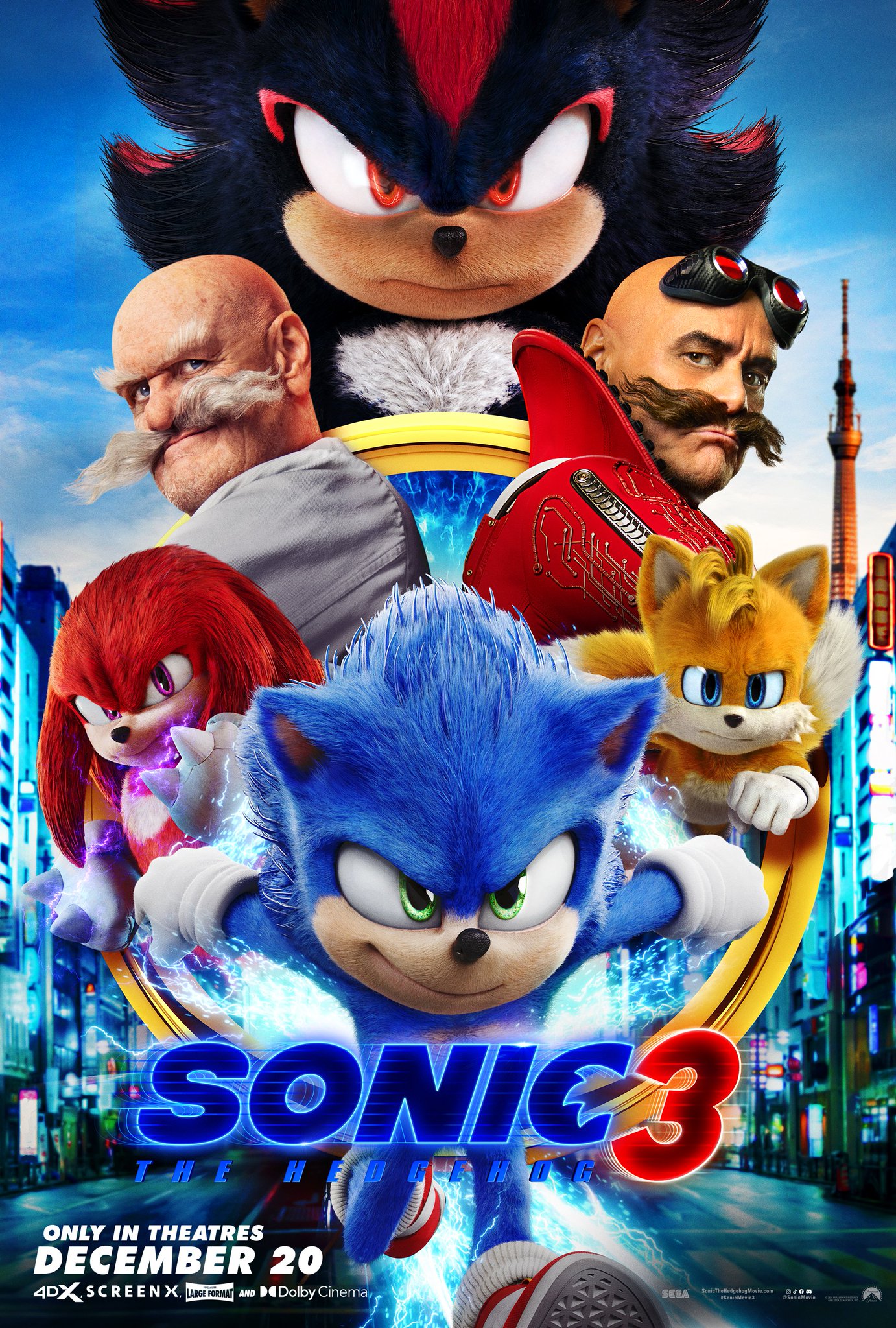Sonic the Hedgehog 3 filmrecensie