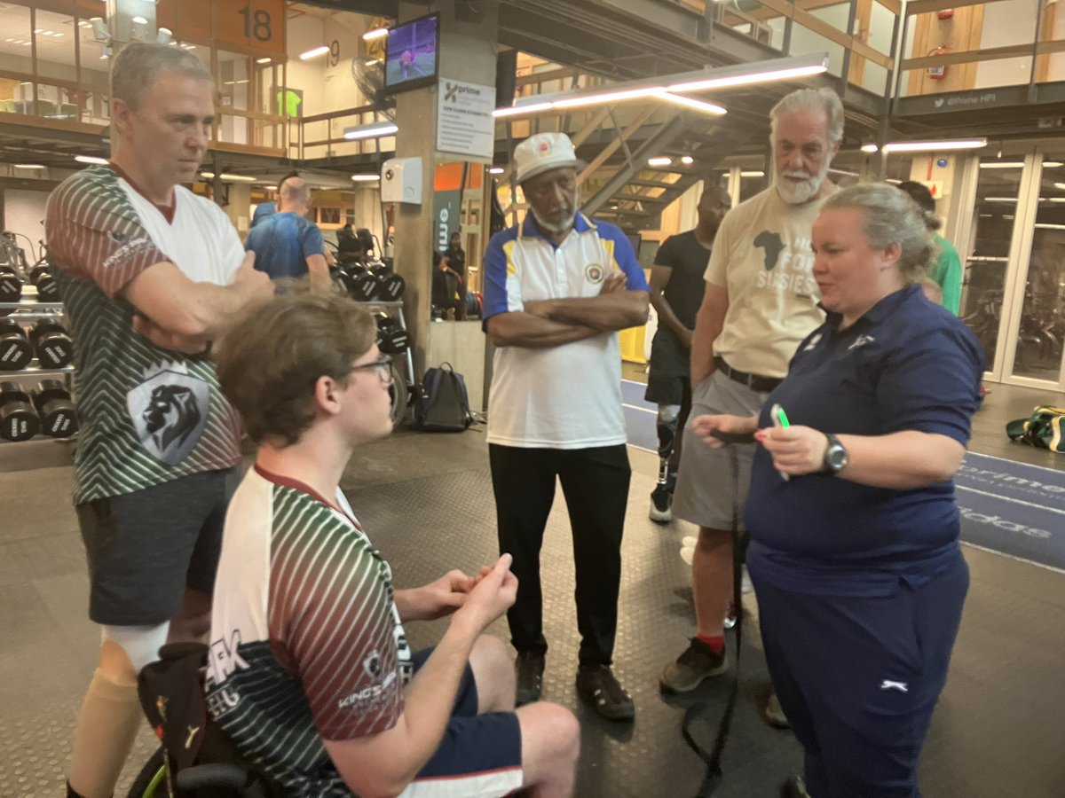 Para Archery Coach Southern Africa Training Camp local camp final morning - visit to Prime Human Performance Institute. Great input from Dr Kevin and biokineticist Burger as well as our own Nat Merry  <a href="/worldarchery/">World Archery</a> <a href="/uk_sport/">UK Sport</a> <a href="/archerygb/">Archery GB</a>