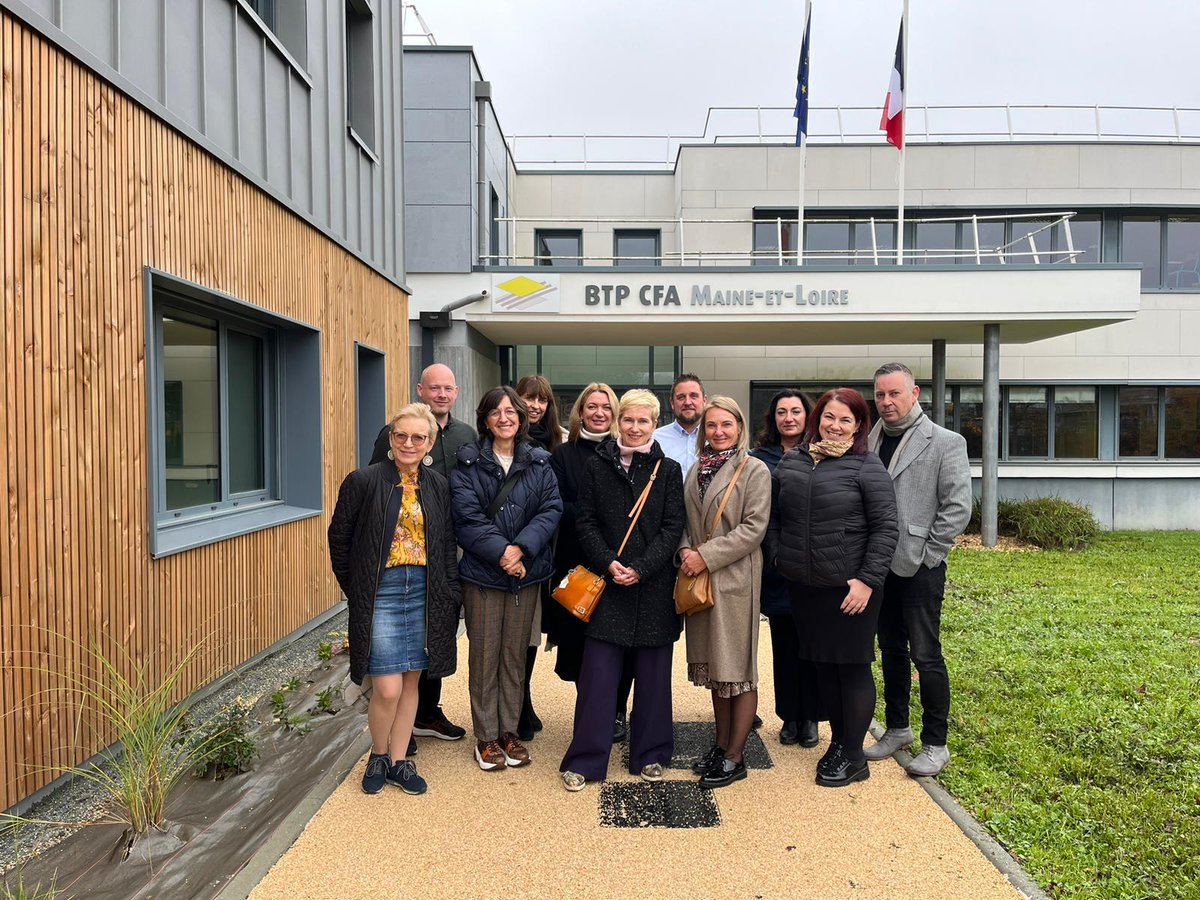 Successful 2nd transnational meeting of Erasmus+ KA220 LAB4microvet #microvetproject
Working to boost flexible VET education by accelerating #Microcredentials in Europe.
Thanks to BTP CFA Pays de la Loire for hosting us.

<a href="/etlleida/">Escola del Treball</a>

#ErasmusPlus #VET #LifelongLearning