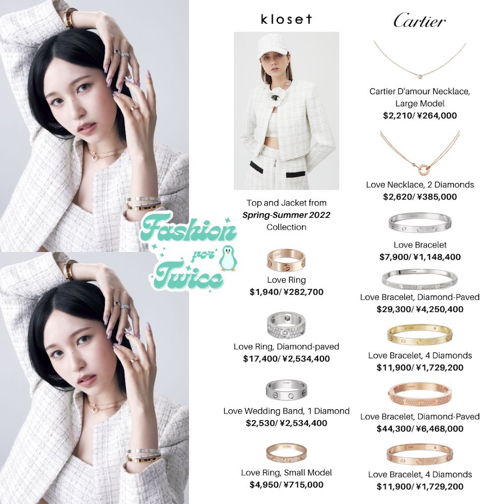 battenarao's tweet photo. #TWICE
Twice for Elle Japan x Cartier January 2023 Issue
• #AnnaQuan #GVGV #Chance #Kloset #Cartier •
@ellejapan @Cartier
#트와이스 #SANA #사나 #PradaxSana #JIHYO #지효 #MINA #미나 #ElleJapan https://t.co/sZ5dBNdHue