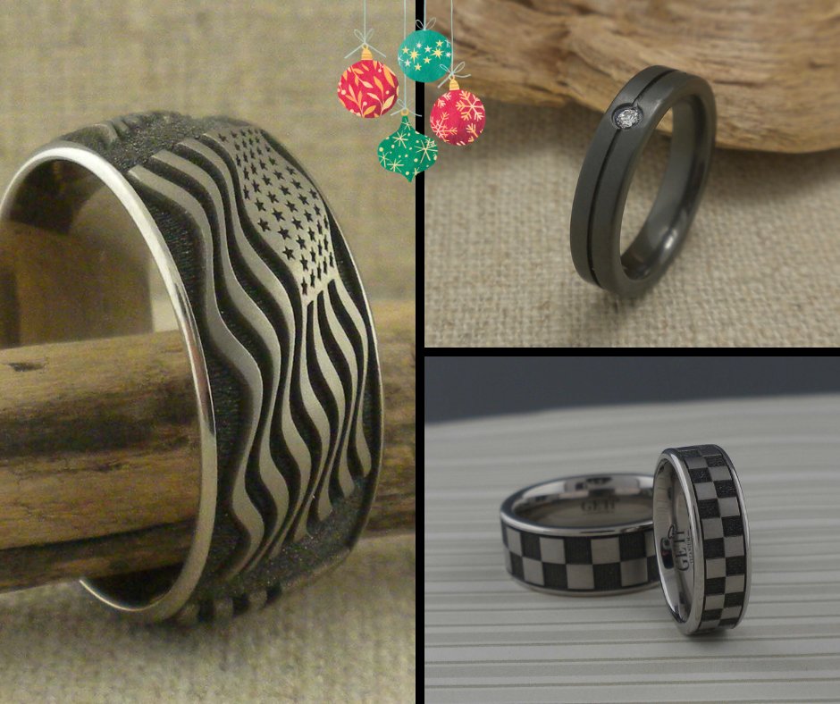 UniqueTitanium's tweet image. Only 5 weeks till Christmas! Thinking of a made to order ring?  Now is the time!  Save 10% with the code SLAINTE: uniquetitaniumweddingrings.com