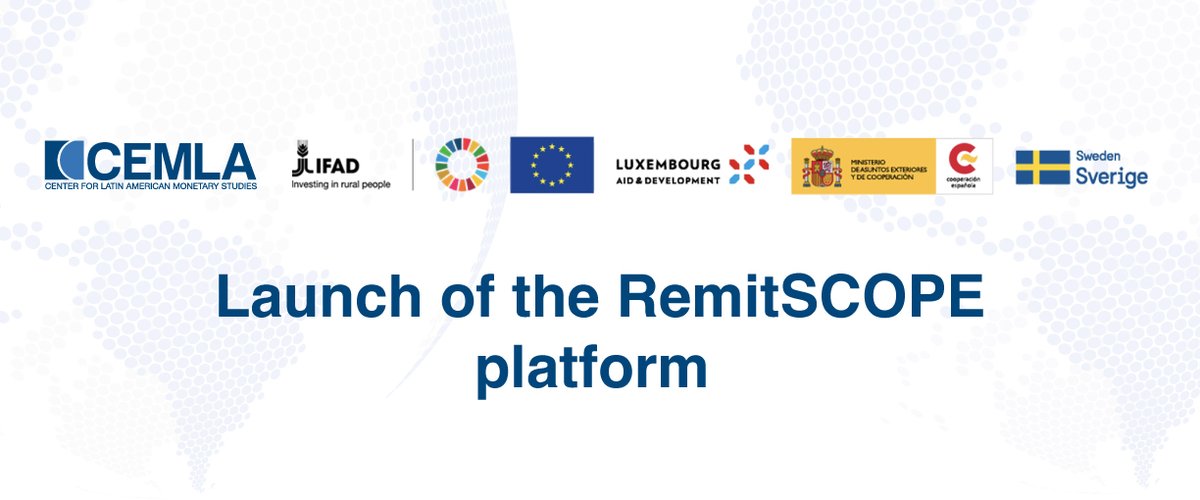Launch of the RemitSCOPE platform
mailchi.mp/cemla.org/lanz…