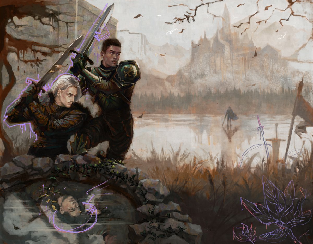 LittleChmura's tweet image. I'm having a birthday! To celebrate, here are my favourite illustrations I made this year.✨ RTs and likes are the New Best Thing since money in birthday cards