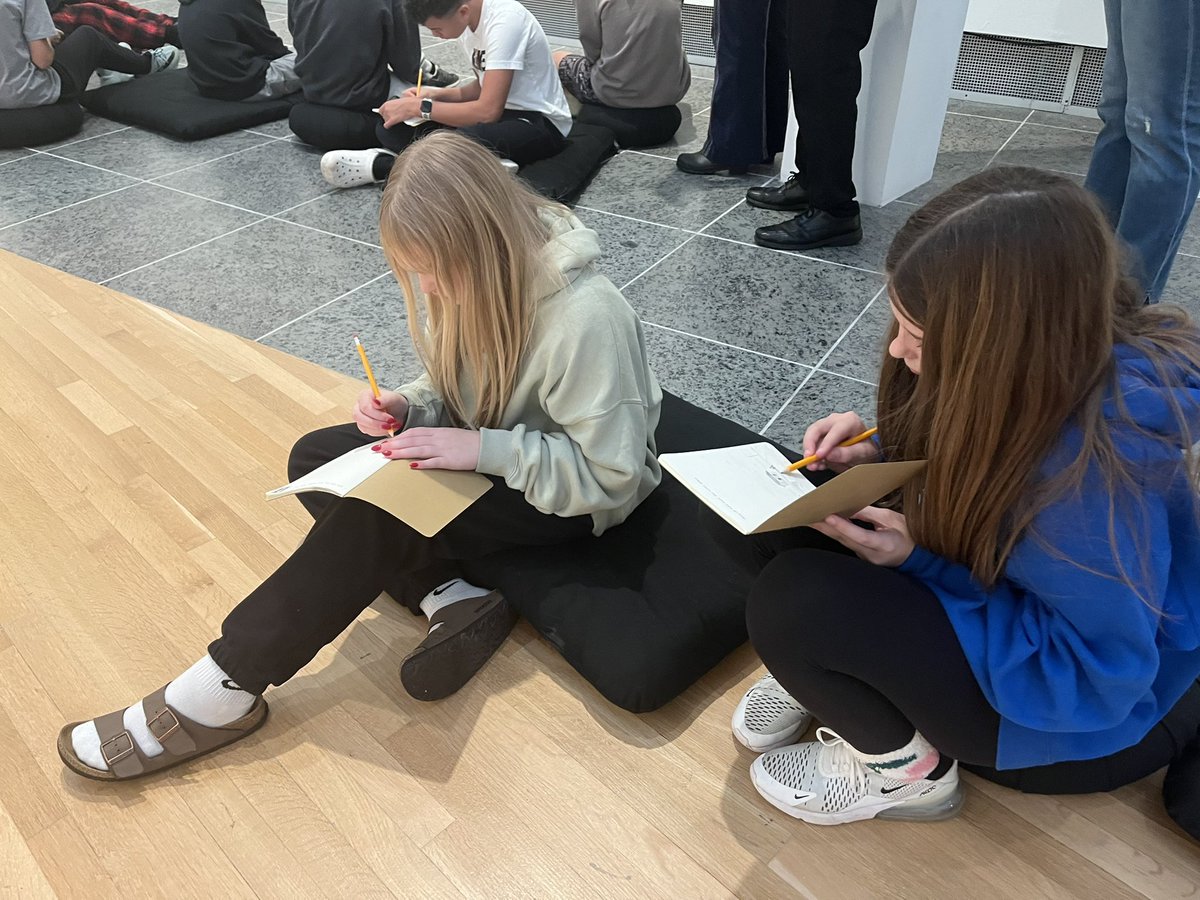 We had the best time <a href="/wexarts/">Wexner Center for the Arts</a> exploring <a href="/mingsmithphoto/">Ming Smith</a> and slowing down to reflect with @theohiostateuniversity creative writing pages workshop. For many students this was their first time in an art museum.<a href="/hcsd_ilc/">The Innovation Campus</a>