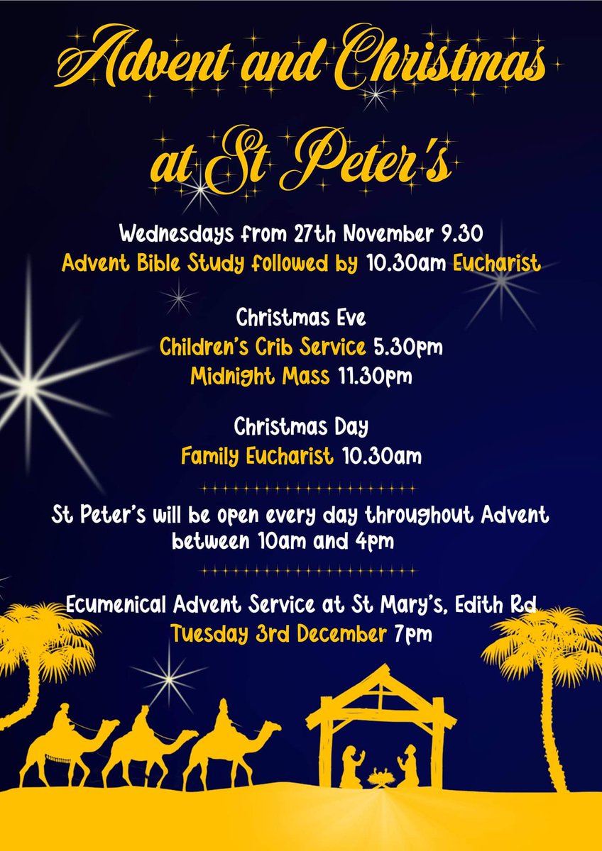 #Advent and #Christmas2024 at St Peter's #DinasPowys we'll be open every day during Advent if you need some peace and calm in the midst of the Christmas shopping!