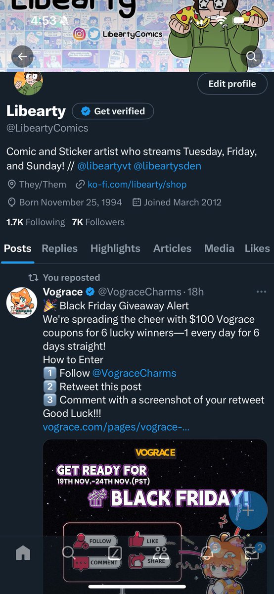 Libearty tweet media