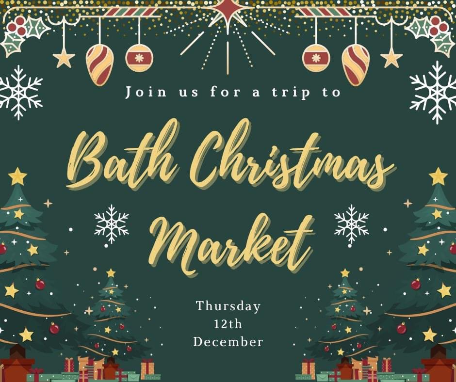 Ray of Light Wales Cancer Support (@rayoflightwales) on Twitter photo ๐โจ Free Trip to Bath Christmas Market! โจ๐
๐
Thurs 12 Dec
๐ 9 AM Departs Whitchurch Hospital
๐ 4 PM Leave Bath
Seats limited! ยฃ5 refundable deposit required.
๐ง Book: contactus@rayoflightwales.org.uk
Thanks to ShortBreaks <a href="/CarersTrustWal/">Carers Trust Wales</a> & <a href="/WelshGovernment/">Welsh Government</a> ๐
๐ ๐โจ Free Trip to Bath Christmas Market! โจ๐
๐
Thurs 12 Dec
๐ 9 AM Departs Whitchurch Hospital
๐ 4 PM Leave Bath
Seats limited! ยฃ5 refundable deposit required.
๐ง Book: contactus@rayoflightwales.org.uk
Thanks to ShortBreaks <a href="/CarersTrustWal/">Carers Trust Wales</a> & <a href="/WelshGovernment/">Welsh Government</a> ๐
๐
