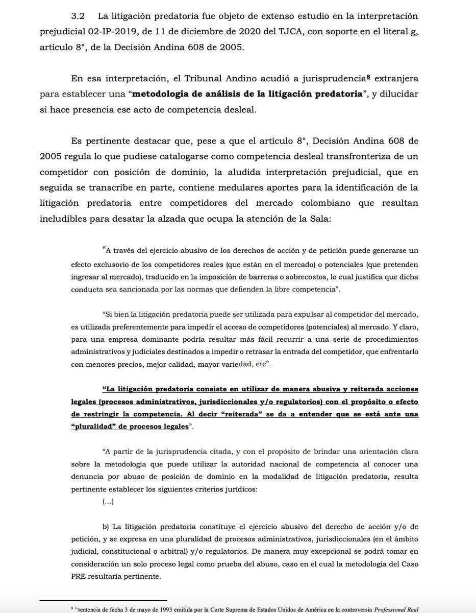 jairoparrac's tweet photo. LITIGIO PREDATORIO. ABUSO DEL DERECHO A LITIGAR. TSB --⬇️⬇️-- https://t.co/OvBS0gzdCZ