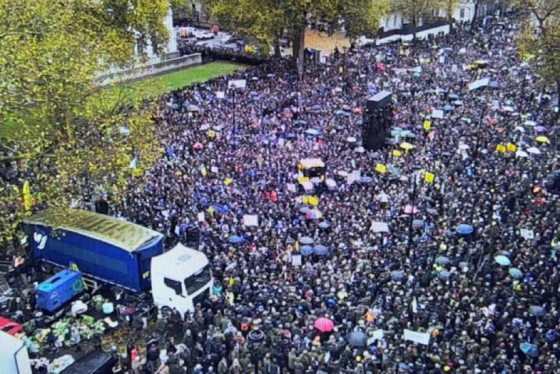 Huge credit to everyone involved in today’s farmers’ rally in London. Thousands of farmers from all over the UK stood united together to protest against the government’s inheritance tax on family farms. The rally was professional, dignified and peaceful. A powerful message.