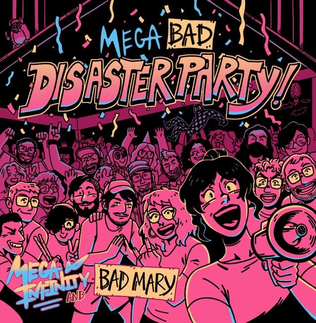 nyrdcastjay's tweet image. Alternative-glam-punk band @BadMaryBand teams up w/ fellow Long Islanders @MegaFamInfinity for a limited edition split 7" single, Mega Bad Disaster Party. Each band contributes 2 newly recorded tracks, set for release on the digital platforms Dec 3.
nyrdcast.com/?p=16538