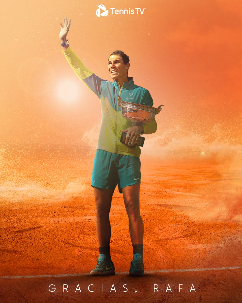 Icon. Champion. Legend. 👑
 
<a href="/RafaelNadal/">Rafa Nadal</a> Siempre. 💙