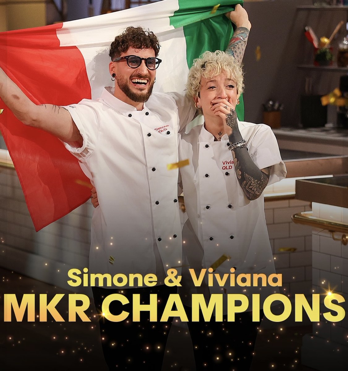 annabirdtweet's tweet image. BRAVO CONGRATULATIONS❣️🥇❣️🎉❣️✨Thankyou you brought something that has been missing from this show for the first time great to see the ecency, decorum, respectability, poise, you brought to the table every show even as you were disrespected by some #mykitchenrules #SimonViviana