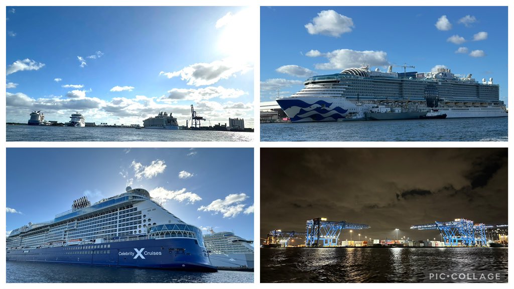 ChipLaMarca's tweet image. Lots of activity Sunday night at @porteverglades 🚢 #EconomicEngine