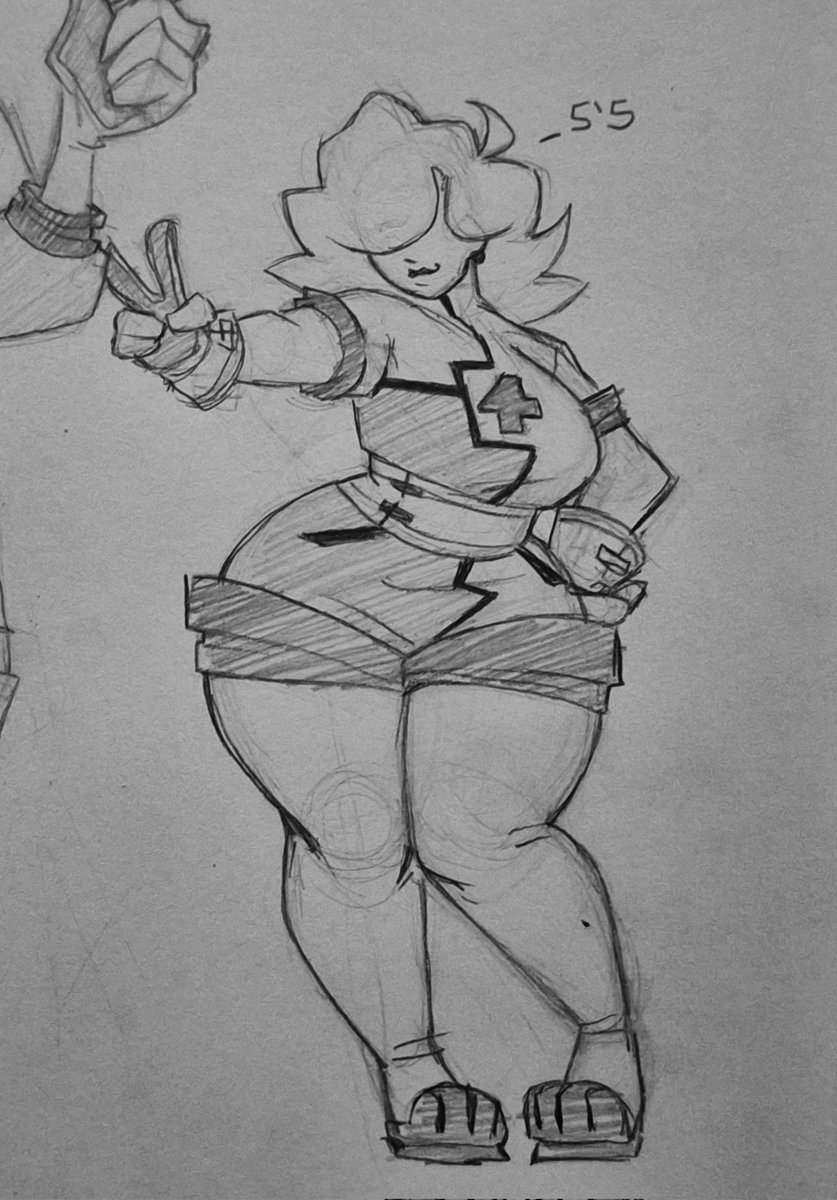 RenoDoodles's tweet image. Just revised I have all the sketches done for the f4