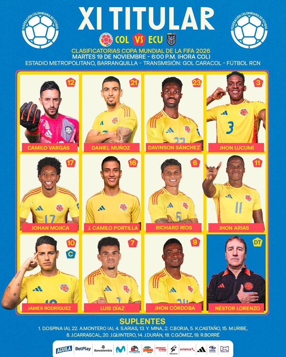 Selección Colombia tweet media