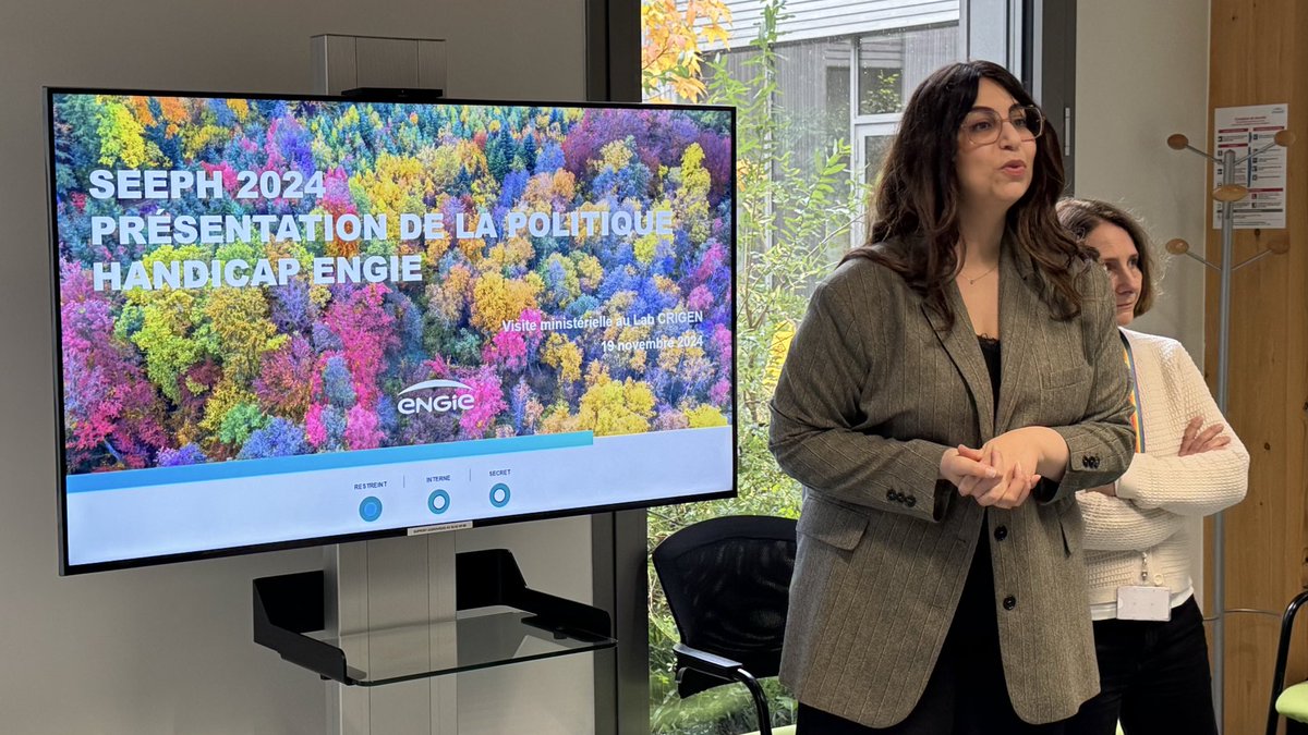 Les entreprises s’engagent pour l’emploi des personnes en situation de handicap. C’est le cas d’<a href="/ENGIEgroup/">ENGIE</a> qui emploie plus de 2100 travailleurs handicapés.

L’occasion de découvrir la startup <a href="/AppKunto/">Kunto</a> qui développe une application de sport et nutrition inclusive. Beau projet !