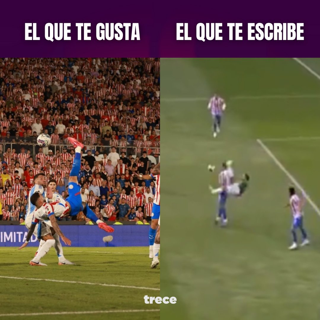 CHILENA INIGUALABLE 😎

🇵🇾😌 No todos pueden hacer una obra de arte, al estilo Tony Sanabria.

#Trece #SiempreConectados #Albirroja #Eliminatorias #Paraguay #Bolivia