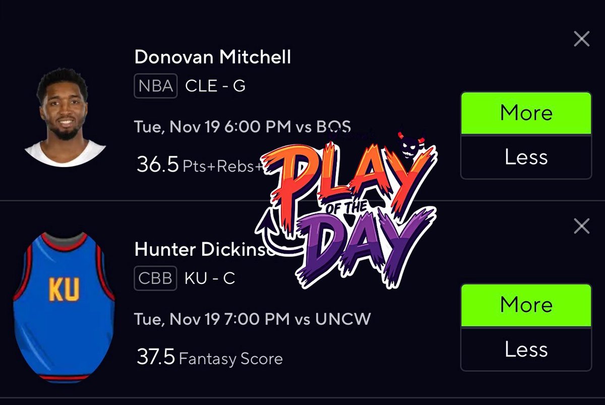 I’m a give the whole earnings away to one person who #RT AND #LIKE my POTD I’m 1-1 25-9 , coo 🫘 run me this tho entry fee win $120 to one ☝️ im a keep $20 for a 6 leg 🤣🚀
.
.

Copy my PrizePicks lineup using this link: 
prizepicks.onelink.me/gCQS/shareEntr…