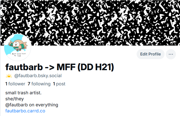 🦐 fautbarb 🦐 @FM (D90) tweet media