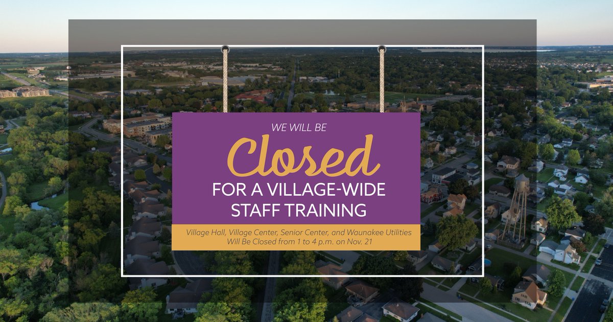 Village of Waunakee tweet media