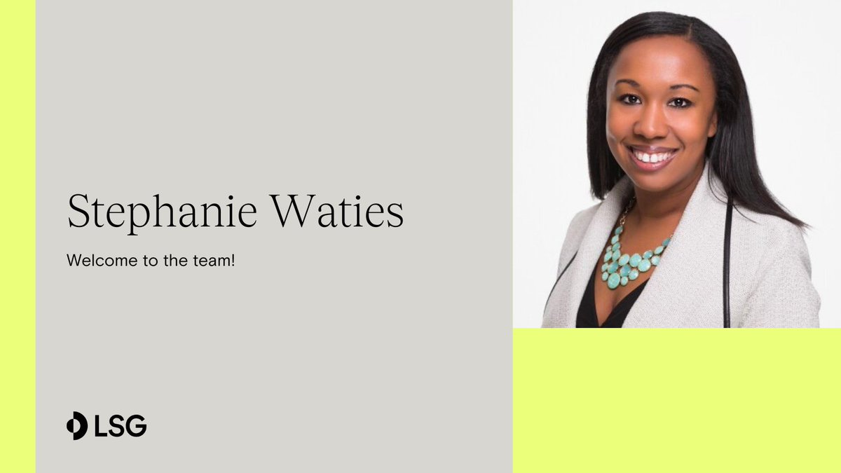 We’re so excited to welcome Stephanie Waties to the LSG team as a senior vice president! 🎉 Stephanie has spearheaded numerous integrated communications and public affairs initiatives and brings deep expertise in issues and reputation management. #Welcome #PublicAffairs #TeamLSG