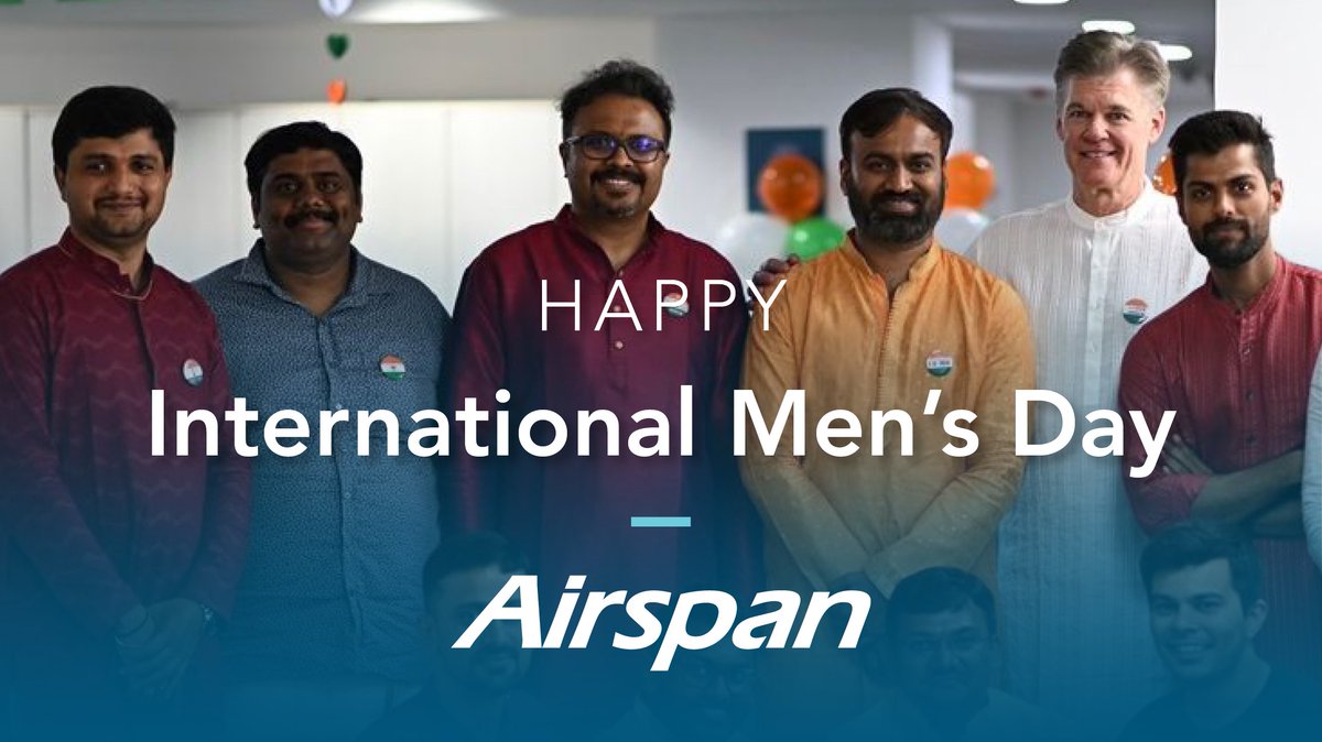 AirspanNetworks's tweet photo. This #InternationalMensDay, we celebrate the men in tech who inspire innovation and progress. A special shoutout to the exceptional men at Airspan Networks for their leadership and teamwork—your dedication drives our mission forward every day!
#MensHealth #MenInTechnology https://t.co/UqOMDRXRai