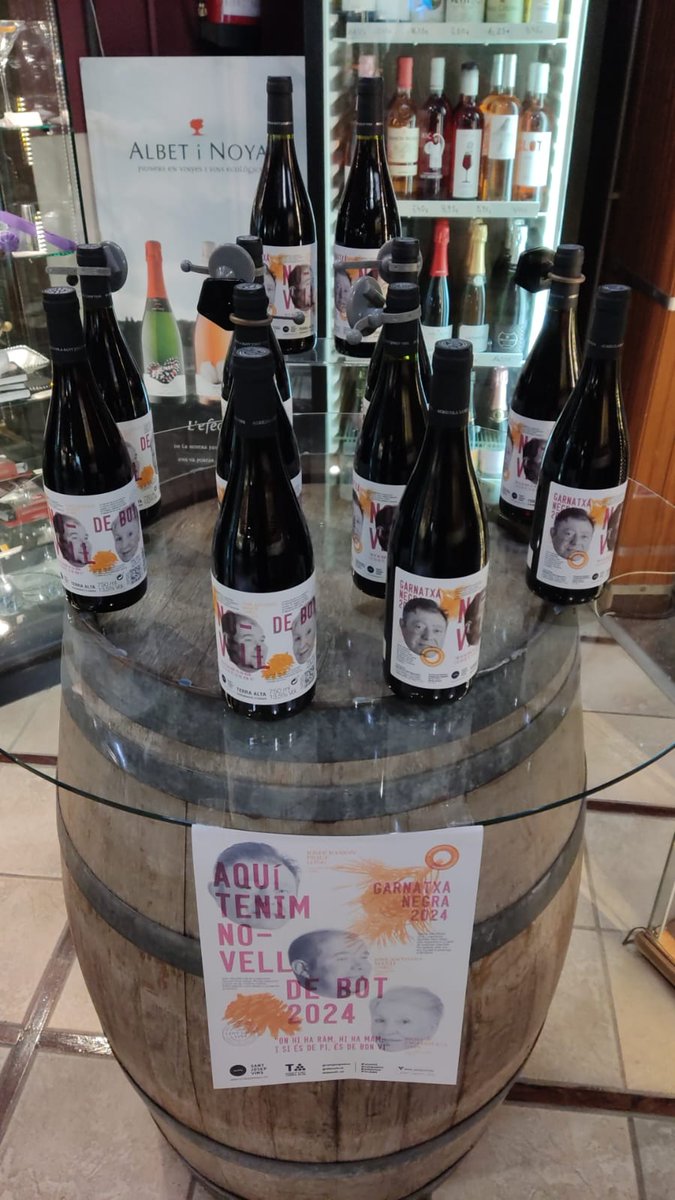 🍇 Ja tenim el Novell de Bot! 

Acosteu-vos abans no se'ns acabi!

#vilanovailageltrú #sitges #garraf