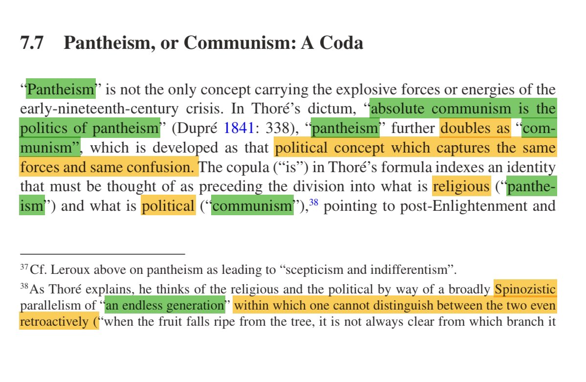 Thinkb4Learning's tweet image. “Absolute communism is the politics of pantheism” - Louis Dupré 

“‘pantheism’ further doubles as ‘communism’, which is developed as that political concept which captures the same forces and same confusion.”

⭕️

#Pantheism #Communism