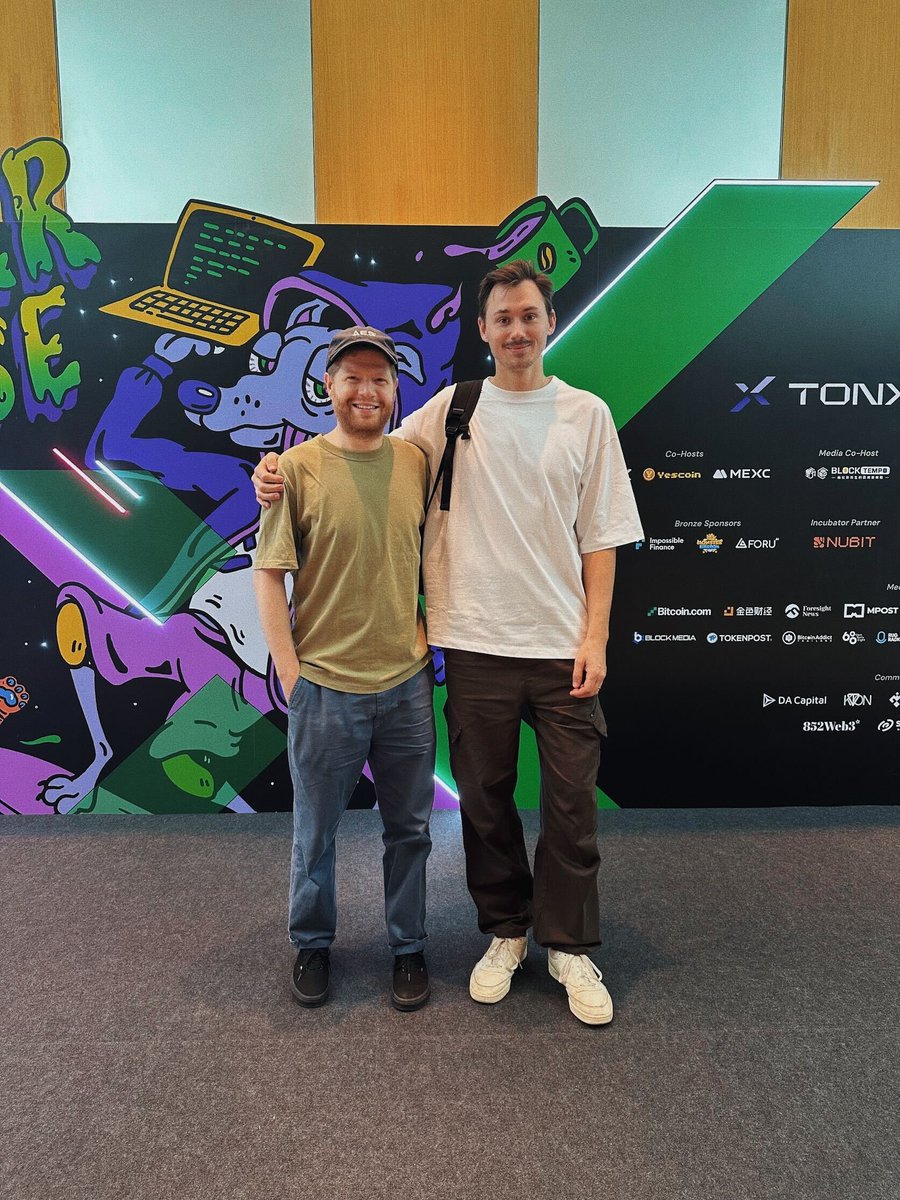 0xproofofwork's tweet image. We had a great time at Devcon in Bangkok—connecting with new people and catching up with clients and friends. Looking forward to Devcon 2025!  #Devcon24 #Blockchain #Web3

@EFDevcon @CharlieeSimpson @mrdavidhenshaw