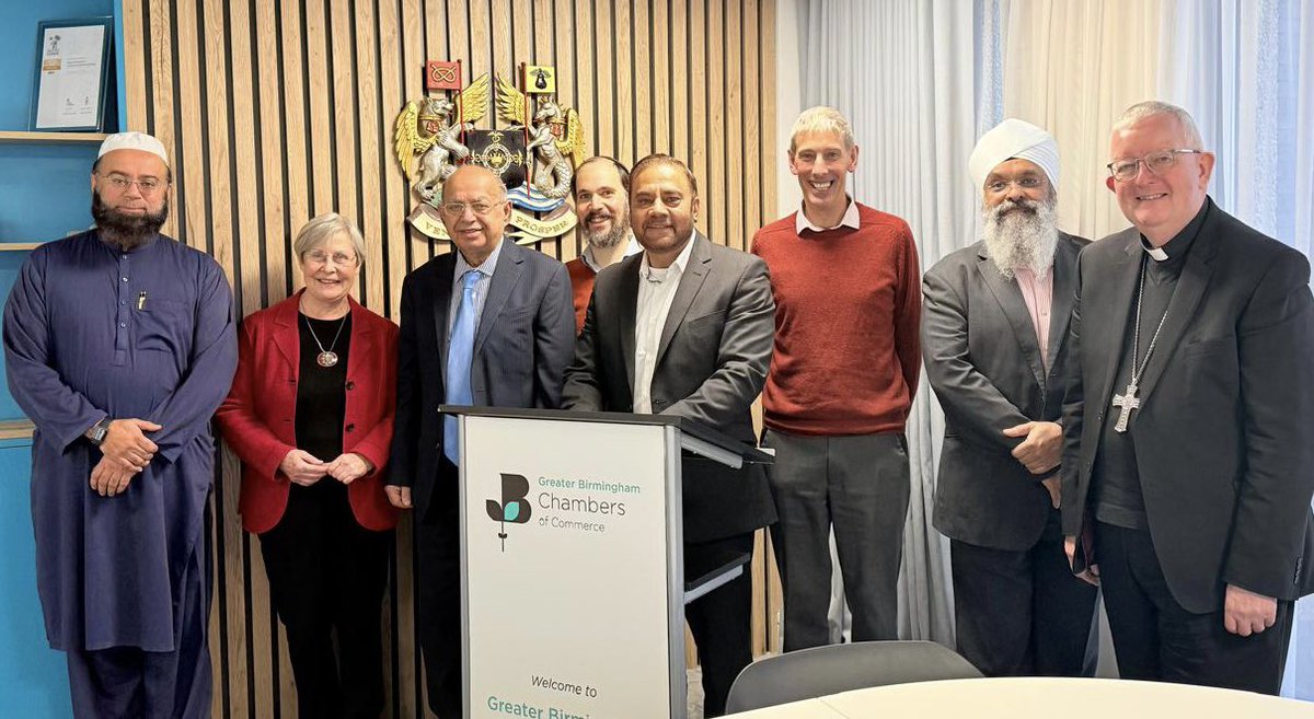 Imam M Asad MBE (@imamasadmbe) on Twitter photo A productive gathering of Faith Leaders of the city, hosted by <a href="/Nasirawanuk/">Dr NASIR AWAN MBE DL</a> at <a href="/GrBhamChambers/">GreaterBhamChambers</a>
#interfaith #multifaith
<a href="/FaithLeadersGrp/">Bham Faith Leader's Grp</a> <a href="/Drsmeeee/">Andrew Smith</a> <a href="/RCBirmingham/">RC Birmingham</a> <a href="/ASUbhi/">Amrick Singh Ubhi</a> <a href="/cofebirmingham/">The Church of England Birmingham</a> A productive gathering of Faith Leaders of the city, hosted by <a href="/Nasirawanuk/">Dr NASIR AWAN MBE DL</a> at <a href="/GrBhamChambers/">GreaterBhamChambers</a>
#interfaith #multifaith
<a href="/FaithLeadersGrp/">Bham Faith Leader's Grp</a> <a href="/Drsmeeee/">Andrew Smith</a> <a href="/RCBirmingham/">RC Birmingham</a> <a href="/ASUbhi/">Amrick Singh Ubhi</a> <a href="/cofebirmingham/">The Church of England Birmingham</a>