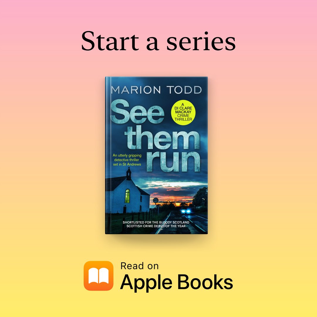 Canelo Crime (@canelocrime) on Twitter photo Calling all Aussie and Kiwi #CrimeFiction fans! 📚Looking for a gripping new #crimethriller series to start? 🕵️Then check out <a href="/MarionETodd/">Marion Todd</a>'s Detective Clare Mackay novels with <a href="/AppleBooks/">Apple Books</a>, starting with #SeeThemRun
Aus👉 apple.co/3YuIJSZ
NZ👉 apple.co/3Ceq2vm Calling all Aussie and Kiwi #CrimeFiction fans! 📚Looking for a gripping new #crimethriller series to start? 🕵️Then check out <a href="/MarionETodd/">Marion Todd</a>'s Detective Clare Mackay novels with <a href="/AppleBooks/">Apple Books</a>, starting with #SeeThemRun
Aus👉 apple.co/3YuIJSZ
NZ👉 apple.co/3Ceq2vm