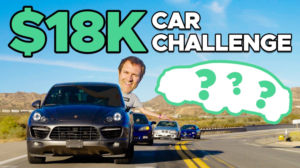 BIG DAY! Part 2 of our @CarsAndBids $18,000 Car Challenge just dropped, with some ridiculous and hilarious moments. Check it out: youtu.be/y1y3NZYIRQ4