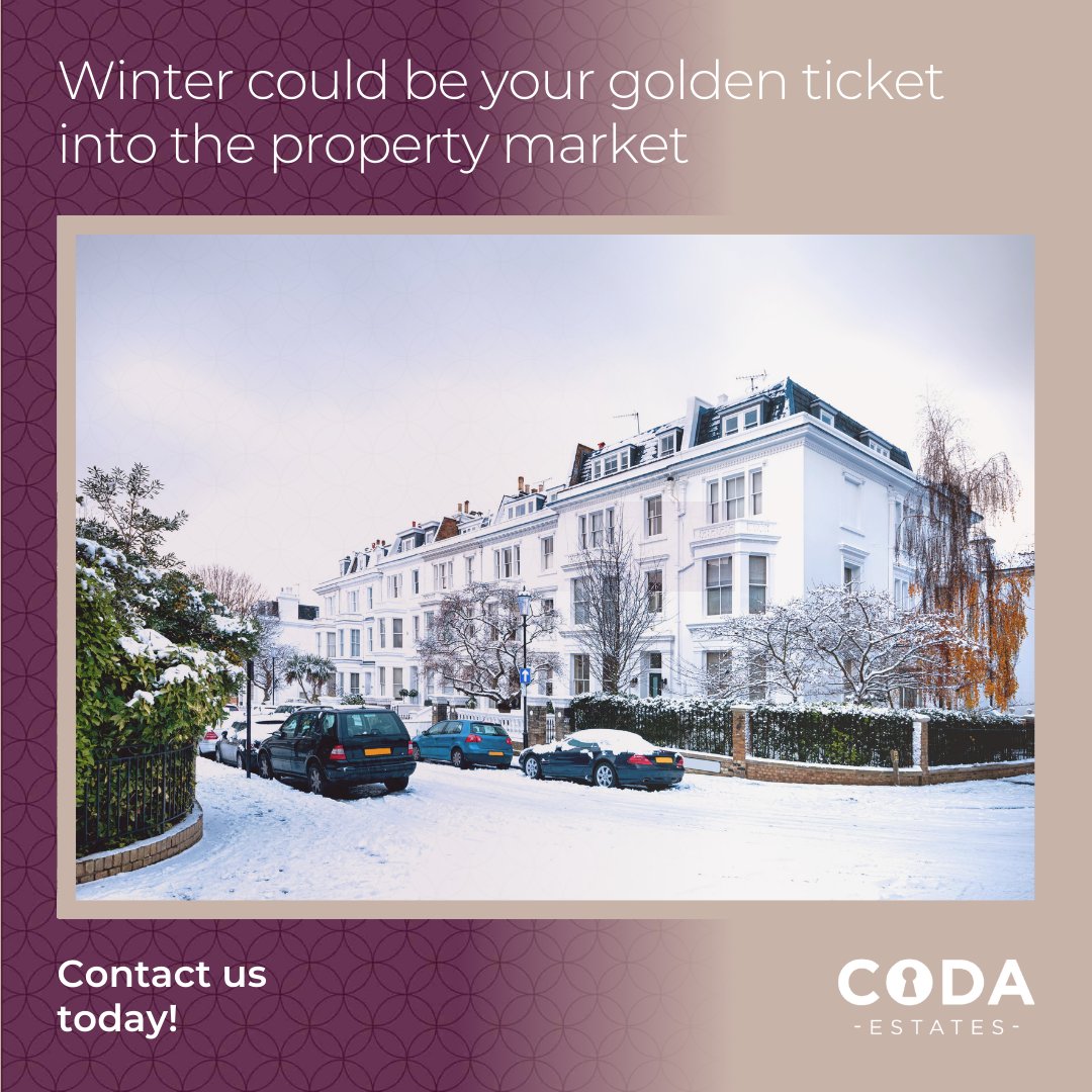 Codaestates's tweet photo. Winter can offer unique advantages for those looking to enter the property market.

With fewer buyers searching in colder months, competition decreases, boosting the chances of securing a desired property.

Contact our team for more advice: https://t.co/KglnDh17cb https://t.co/lcC9GwOuFj