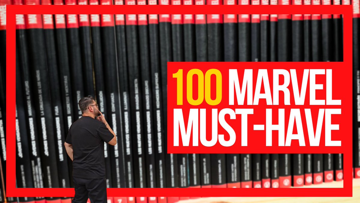 TomosyGrapas's tweet image. Todos a Youtube a disfrutar del esperadísimo RANKING 🔥 por los MARVEL MUST HAVE 🕷️ 

Repasamos la segunda tanda de los 50 tomos de @PaniniComicsEsp 📚 destacando los más ESENCIALES y ordenándolos de Peor a MEJOR 

RT para más vídeos así 💥

Dadle caña! 👉 youtu.be/UOPkwO7vD74