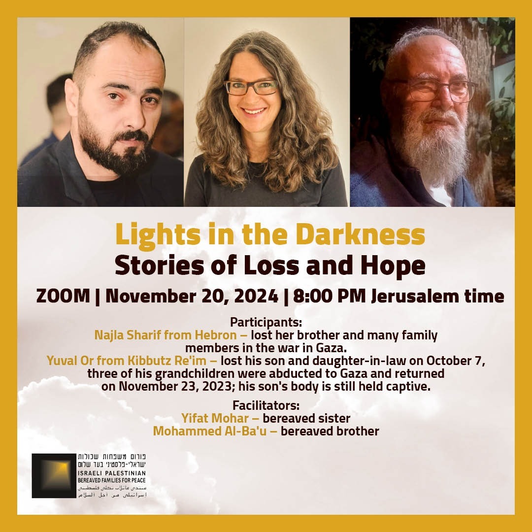 TOMORROW! RSVP to receive the link for this powerful meeting: parentscirclefriends.org/lights