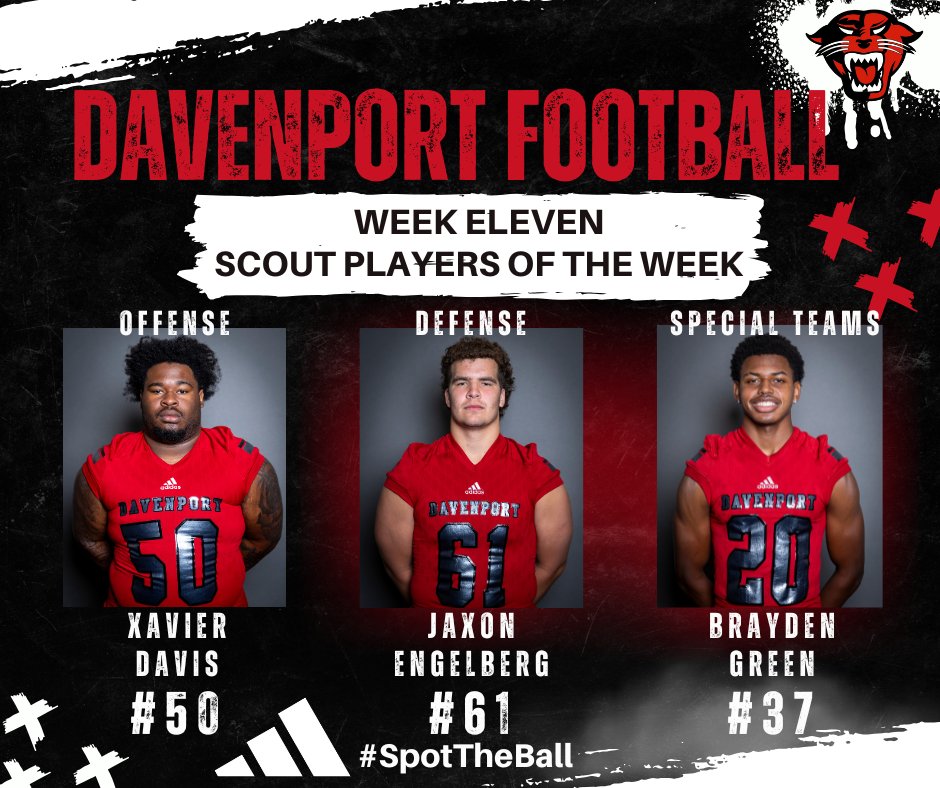 🎉🏈 Congratulations to our Week 11 Players of the Week! 🏈🎉
#SpotTheBall