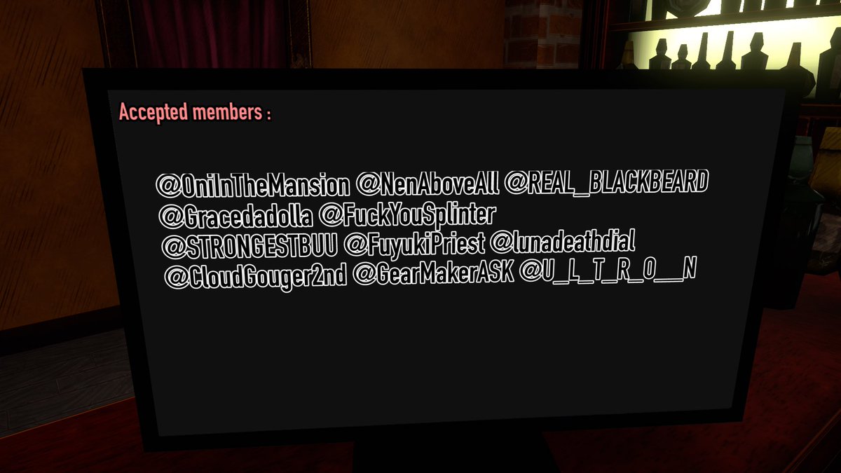 After careful thinking and consideration the core 4 absolutes have come to an unanimous decision allowing 11 candidates out of the 31 applicants